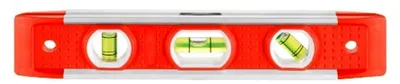 Produktbild von Magnetische Torpedo-Wasserwaage, 22,5 cm, Rot