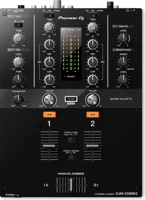 Produktbild von Pioneer DJM-250MK2, 2 Kanäle, Schwarz