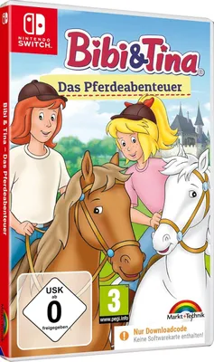 Produktbild von Bibi und Tina - Das große Pferdeabenteuer - Martinshof Pferd Simulation - Nintendo Switch