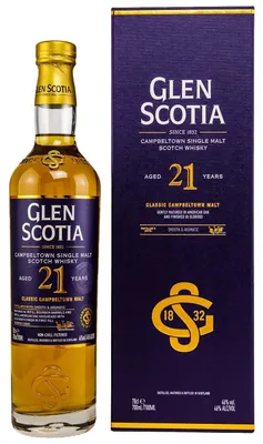 Produktbild von Glen Scotia 21 Jahre - Campbeltown Single Malt Scotch Whisky
