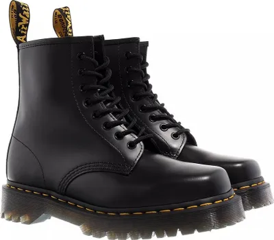 Produktbild von Dr Martens 1460 Bex Schnürung Leder Quadratische Zehe Stiefel Schwarz – undefined / Schwarz
