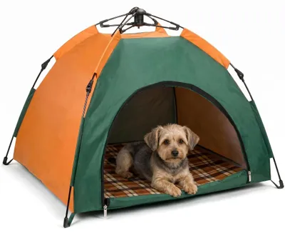 Produktbild von Solidchoice – Faltbarer Tierzelt für kleine und mittelgroße Hunde und Katzen