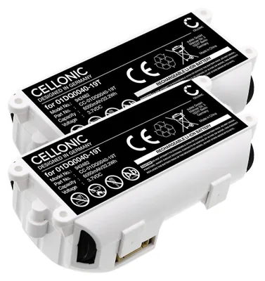 Produktbild von CELLONIC 2x Akku für Haustechnik Kompatibel mit Reolink Argus 3 Pro, 01DQ0040-19T - (6000mAh, 3.7V)