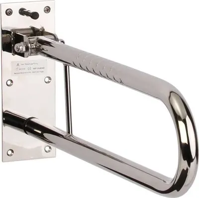 Produktbild von Sicherheits-Stützklappgriff, edelstahl>>>>60 cm