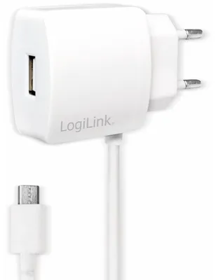 Zdjęcie produktu dla LogiLink PA0146W, Wewntrzna, Prd przemienny, 5 V, 2 A, 1 m, Biay