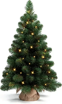 Immagine prodotto di Albero di Natale artificiale Narnia in vaso 75 cm con illuminazione a LED