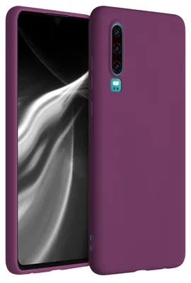 Produktbild von kwmobile Handyhülle für Huawei P30 Hülle - TPU Case - Kabelloses Laden - Schutzhülle Cover in Magenta Lila