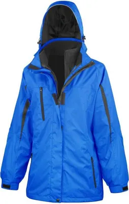 Produktbild von Result - "Journey" Jacke für Damen BC5656 (XS) (Königsblau/Schwarz)