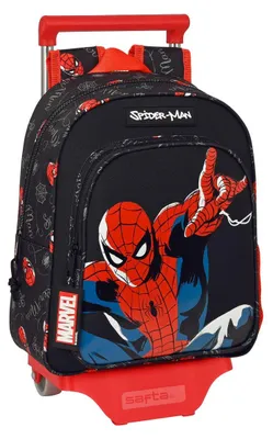 Immagine prodotto di Zaino a rotelle Spider-Man Hero Nero 27 x 33 x 10 cm