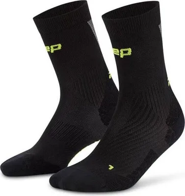 Zdjęcie produktu dla Męskie skarpety kompresyjne sportowe do połowy łydki CEP Core Run Ultralight czarne