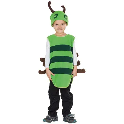 Produktbild von Kinder Kostüm Raupe Karneval Fasching Größe 92