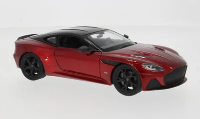 Image de Welly 24131R Aston Martin DBS rouge et noir, échelle 1:24