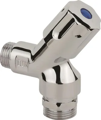 Produktbild von KIRCHHOFF GA-Wandventil kurz, 1/2AG x 3/4AG, mit Rückflussverhinderer/Rohrbelüfter