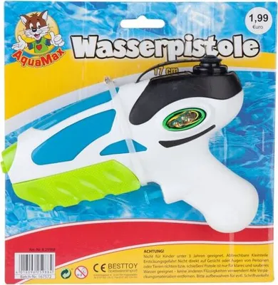 Produktbild von Wasserpistole - Water Gun - weiß - Besttoy