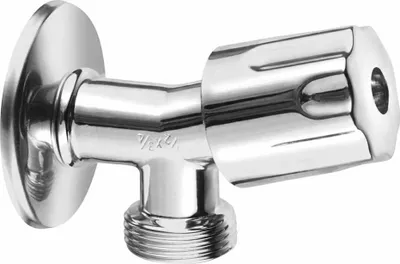 Immagine prodotto di Valvola per lavatrice con valvola di non ritorno, 1/2 "x3/4", cromo