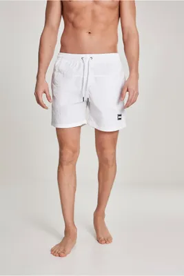 Obrázok produktu pre Urban Classics - Plavecké šortky BLOCK weiß - 5XL