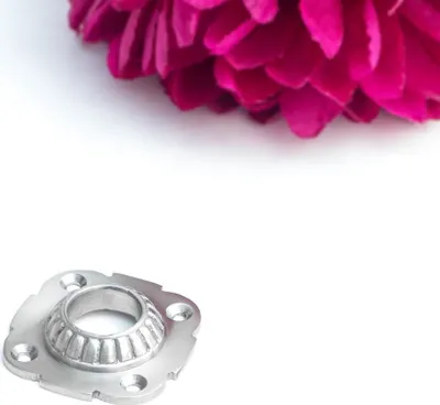 Produktbild von Rosette für Türklinke(einzeln) - zeitloses Design | Nickel matt