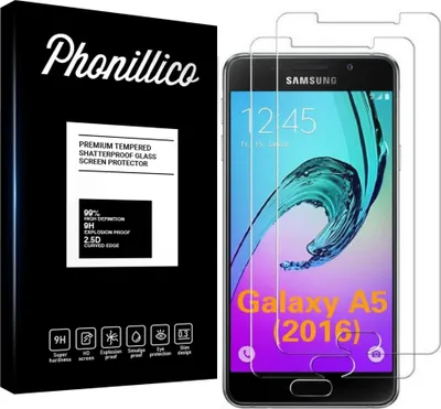 Immagine prodotto di Vetro temperato per Samsung Galaxy A5 2016 A510 [2 pezzi] Pellicola protettiva dello schermo Antigraffio Vetro Resistente Phonillico®