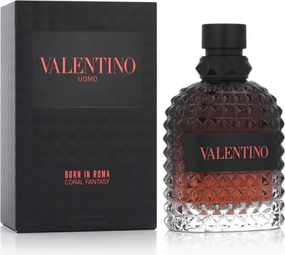 Produktbild von VALENTINO Born In Roma Coral Fantasy, Männer, 100 ml, Spray, ALCOHOL ● PARFUM / FRAGRANCE ● AQUA / WATER / EAU ● LIMONENE ● LINALOOL ● COUMARIN ●..., 1 Stück(e)