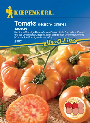 Produktbild von Fleischtomate Ananas | Fleischtomatensamen von Kiepenkerl