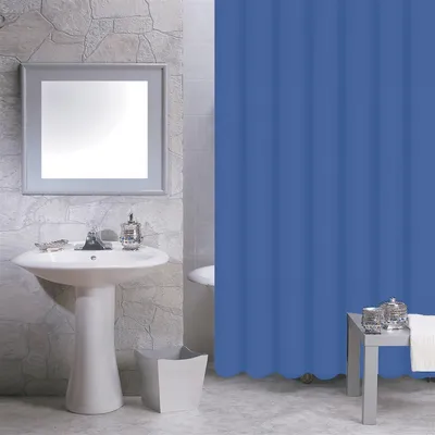 Produktbild von Duschvorhang Blau Peva