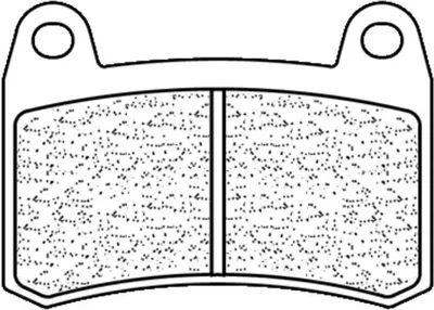 Image de CL BRAKES Plaquettes de frein Street en métal fritté - 1274S4
