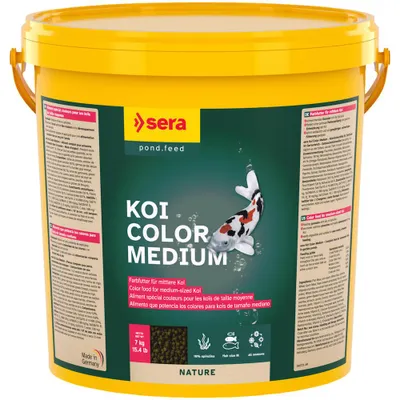 Productafbeelding van Sera Koi Color Medium 21 Liter (5,55KG)