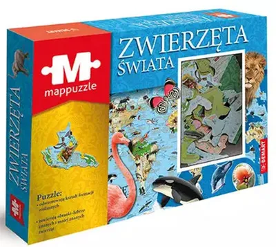 Obrázok produktu pre Mappuzzle Zwierzęta świata