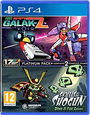 Produktbild von Galak-Z The Void PS4 Playstation 4 UK Skulls of the Shogun Platinum Pack