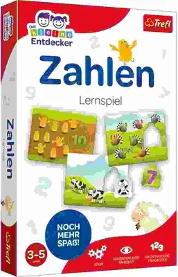Produktbild von Trefl 02047 Lernspiel Der kleine Entdecker - Die Zahlen