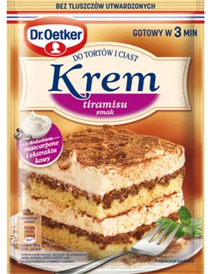 Obrázek produktu pro Dr. Oetker Krém na dort Tiramisu 109 g