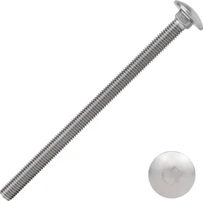 Image de Vis de serrure acier inoxydable A2 M8 x 130 mm - 25 pièces