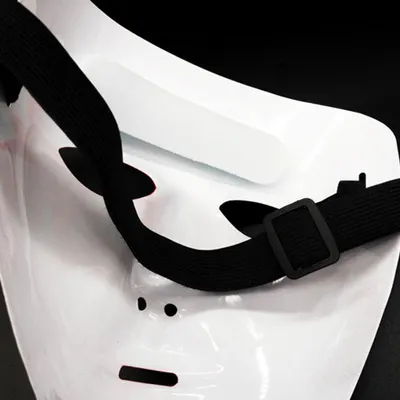 Immagine prodotto di Maschere di Halloween Horror Clown Maschera di plastica Maschera da festa Clown spaventosi Carnevale