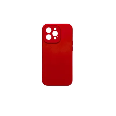 Produktbild von Schutzhülle für Apple iPhone 15 Pro Hülle Rot Slim Cover Smartphone Case