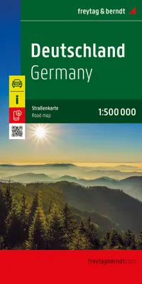 Produktbild von Deutschland, Straßenkarte 1:500.000, freytag & berndt