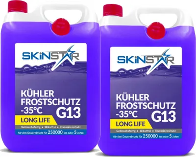 Immagine prodotto di SkinStar G13 antigelo per radiatori -35°C refrigerante per auto 10l