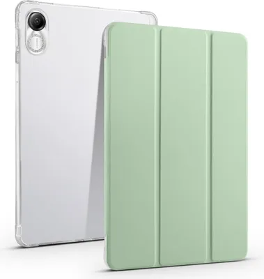 Produktbild von Schutz Tablet Hülle für Honor Pad X8 Pro / Pad X9 Case Klapp Tasche Cover 3-Fold, Farbe:Matcha Grün