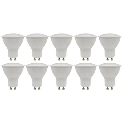 Obrázek produktu pro LED žárovka 10-pack PV-50-10 GU10 5W 400lm 110° 3000K teplá bílá reflektor