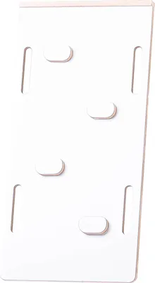 Produktbild von Montessori Wippe Rutsche 85 cm MDF weiß