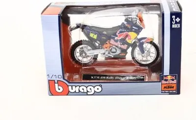 Immagine prodotto di Bburago 1:18 RedBull Cycle KTM 450 Rally 51071
