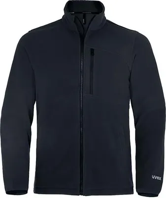 Produktbild von Uvex 8893610, Jacke, Mann, Schwarz, M, 3 Taschen, Reißverschluss