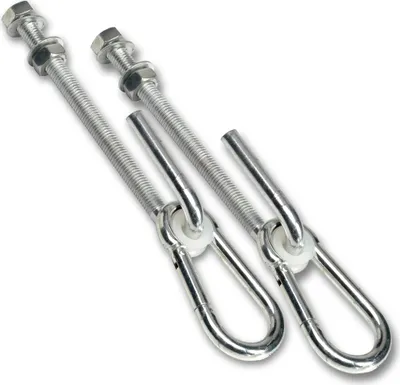 Zdjęcie produktu dla Bezpieczny hak wahadłowy, trzonek w kształcie litery U, długość trzonka ok. 140 mm, za parę