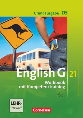 Produktbild von English G 21. D 5 Grundausgabe. 9. Schuljahr. Workbook mit CD