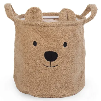 Produktbild von CHILDHOME Aufbewahrungskorb Teddy 30x30x30 cm Beige