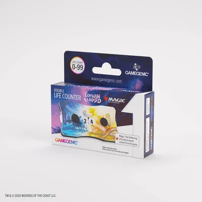Imagen del producto de Gamegenic, contadores dobles de vida para el juego Magic: The Gathering, colección Lorwyn, "Eclipsed"