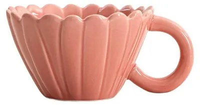 Obrázek produktu pro HOMLA RASSET Hrnek s květinou růžový 150 ml