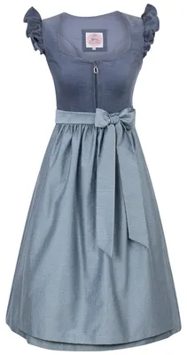 Produktbild von Dirndl Ansfelden 70cm Länge himmelblau 36