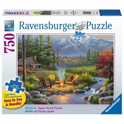Zdjęcie produktu dla Ravensburger Riverside Livingroom, 750 szt., Krajobraz, 12 lat(a)