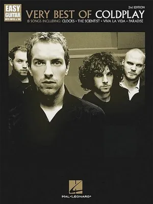 Image de Very Best Of Coldplay, 2nd Edition (Easy Guitar): Songbook für Gitarre (Easy Guitar With Notes & Tab)