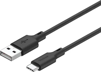 Obrázek produktu pro YENKEE YCU 315 BK Synchronizační a nabíjecí kabel 2.0 USB A – USB C